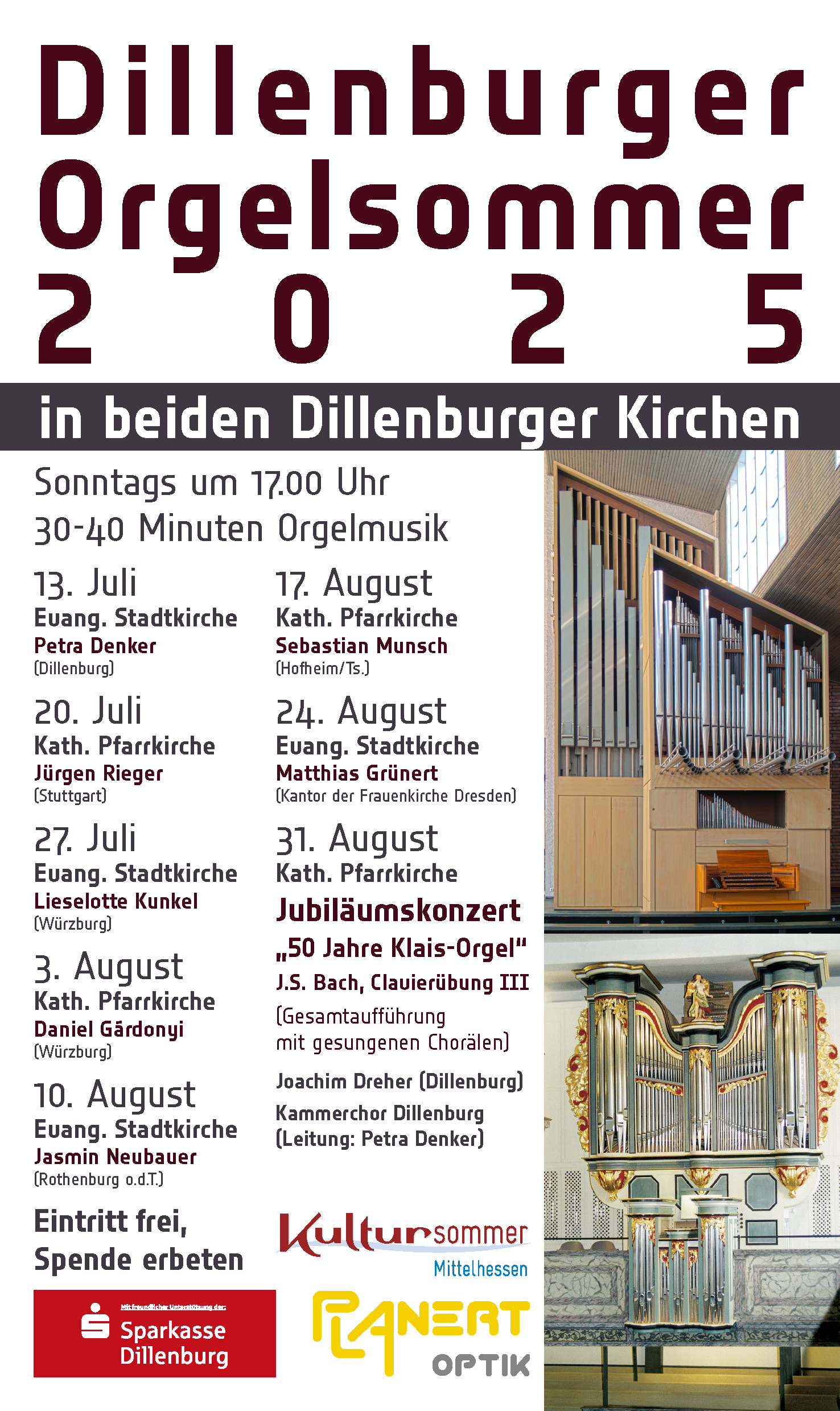 Orgelsommer Plakat 2025.indd